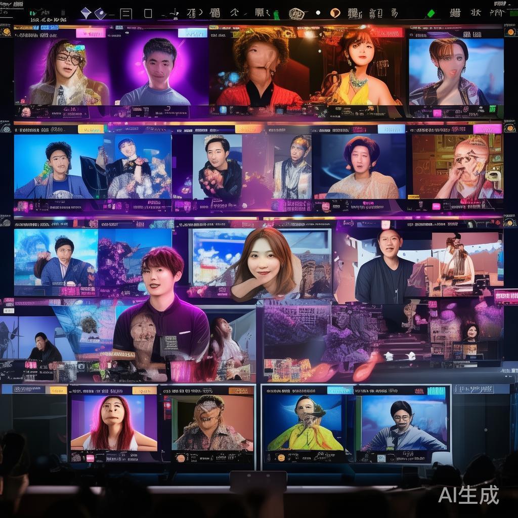 2.&nbsp;真人直播与观众互动
新宝平台的直播专区云集